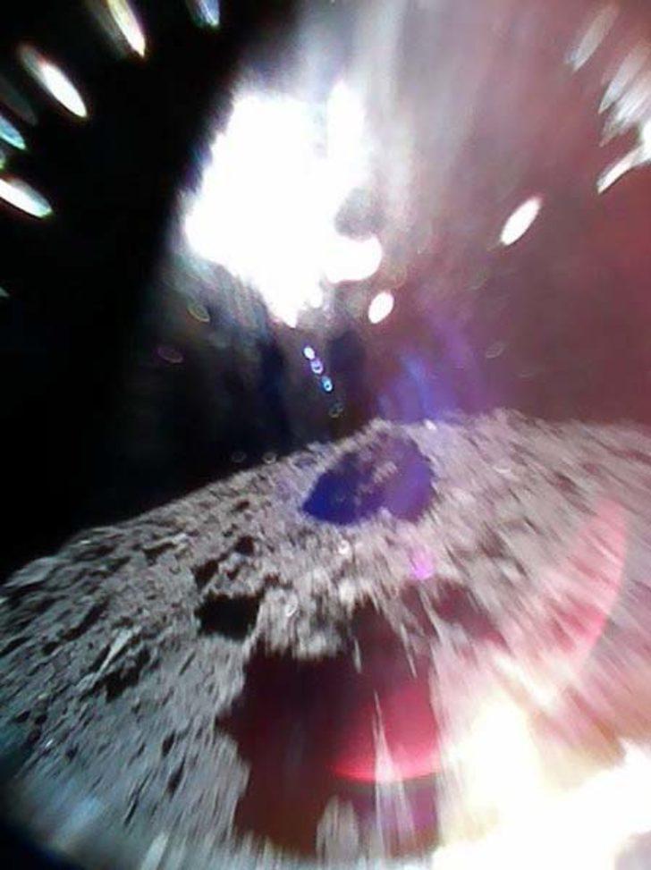 Ryugu astroidine inen Hayabusa 2'den ilk fotoğraflar dünyaya ulaştı! G4