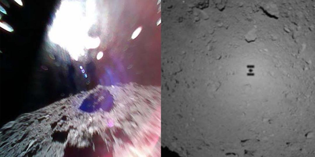 Ryugu astroidine inen Hayabusa 2'den ilk fotoğraflar d&uuml;nyaya ulaştı!