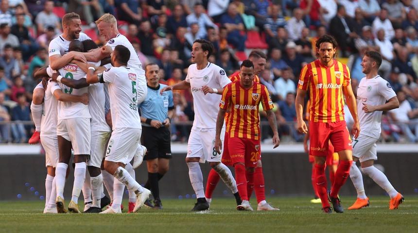 Konyaspor'a tek devre yetti: 0-2