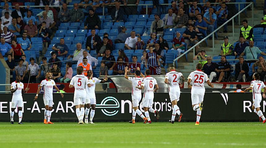 G&ouml;ztepe, Trabzonspor'u deplasmanda yıktı: 1-2