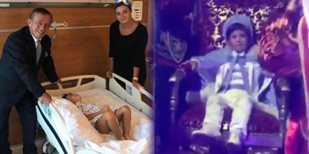 Ali Ağaoğlu oğlu Ali Ege'ye s&uuml;nnet d&uuml;ğ&uuml;n&uuml; yaptı