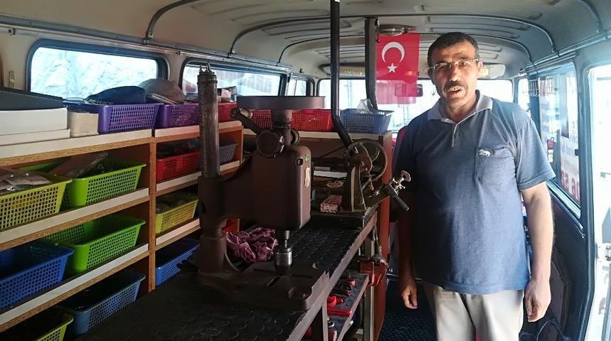 D&uuml;kkan sahibinin kahrı ağır gelince, kendine y&uuml;r&uuml;yen d&uuml;kkan yaptı