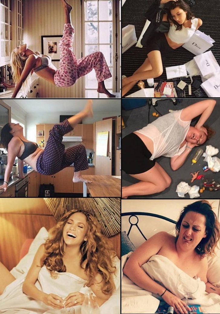 Ünlülerin fotoğraflarıyla dalga geçen kadın: Celeste Barber  G1