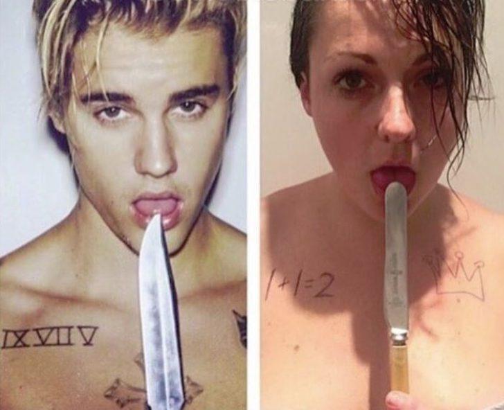 Ünlülerin fotoğraflarıyla dalga geçen kadın: Celeste Barber  G4