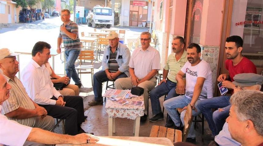 Germencik Belediye Başkanı Ümmet Akın, çalışmalarına devam ediyor
