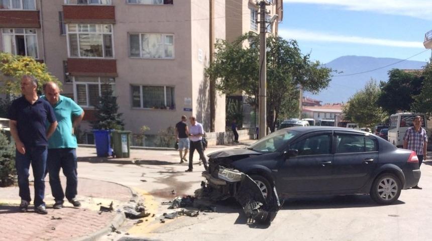Bolu&rsquo;da trafik kazası: 1 yaralı