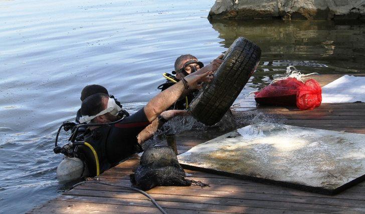 Eymir Gölü’nde çevre temizliği G1