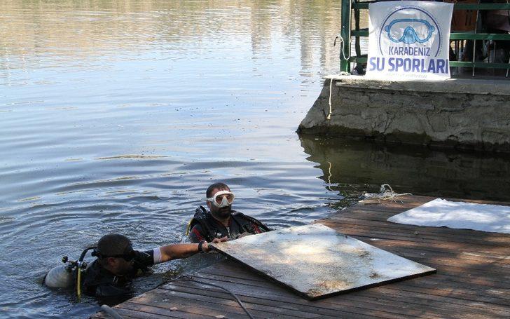Eymir Gölü’nde çevre temizliği G3
