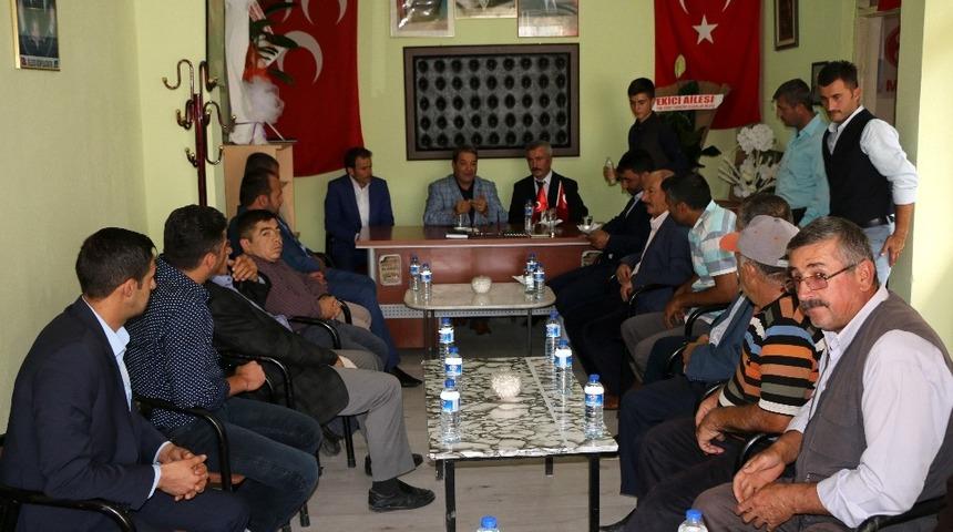 Fendoğlu Hekimhan İlçe Teşkilatını Ziyaret Etti