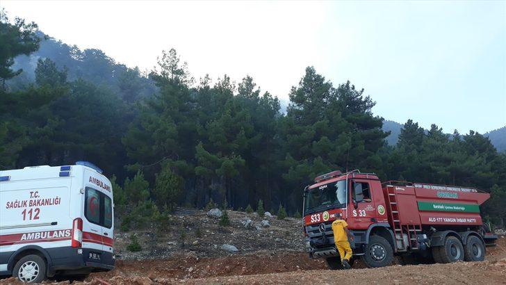 GÜNCELLEME - Adana'da orman yangını G3