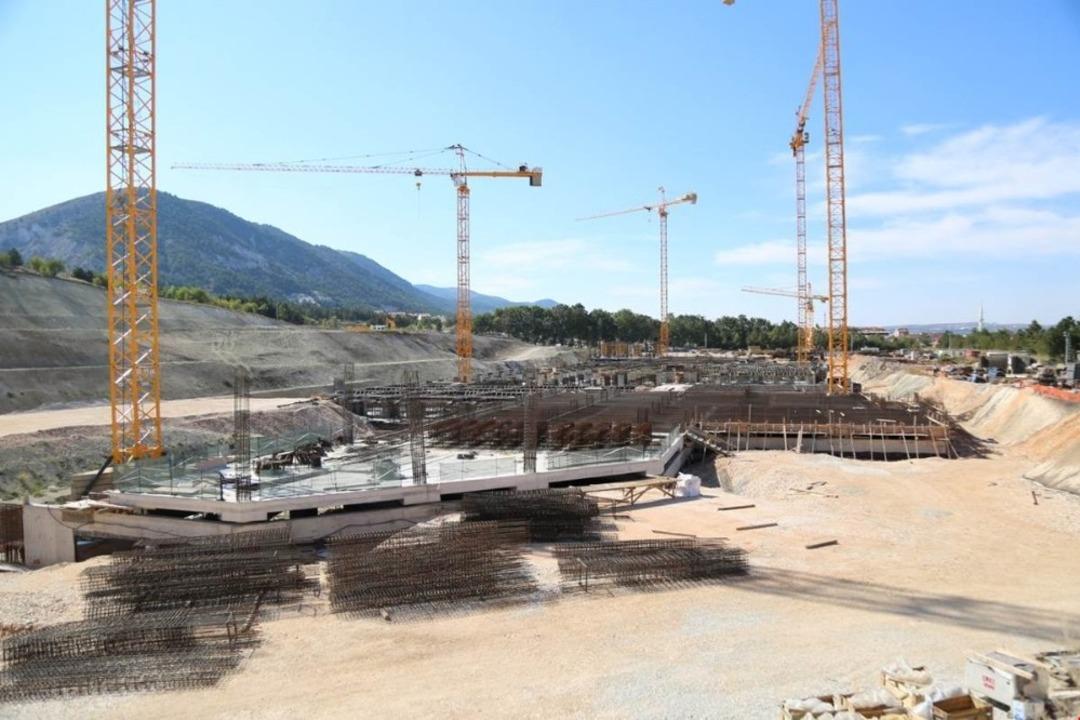 610 yataklı K&uuml;tahya Şehir Hastanesi&rsquo;nin 2020 yılında tamamlanması hedefleniyor