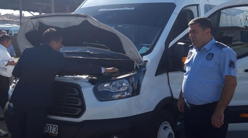 Servis ara&ccedil;ları denetlendi