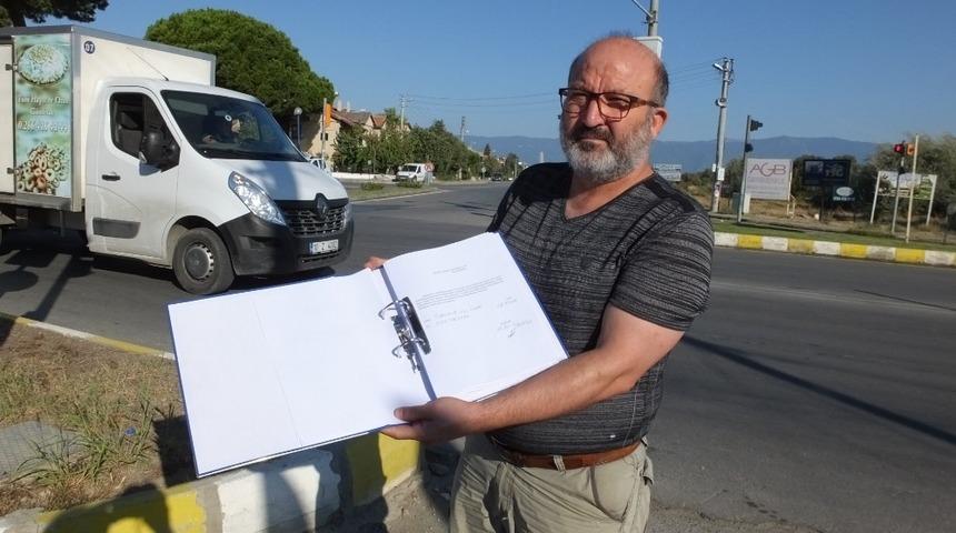 Burhaniyeli vatandaşların kötü koku tepkisi