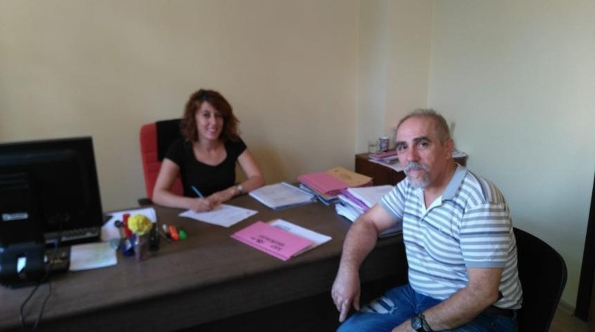 56 yaşında Trakya Üniversitesi Güzel Sanatlar Fakültesi’nde