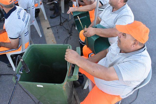 Malatya'da 'Çöpçüler Korosu' kuruldu 