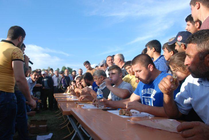 Tokat'ta pide yarışması! 10 dakikada 9 tane yedi G5