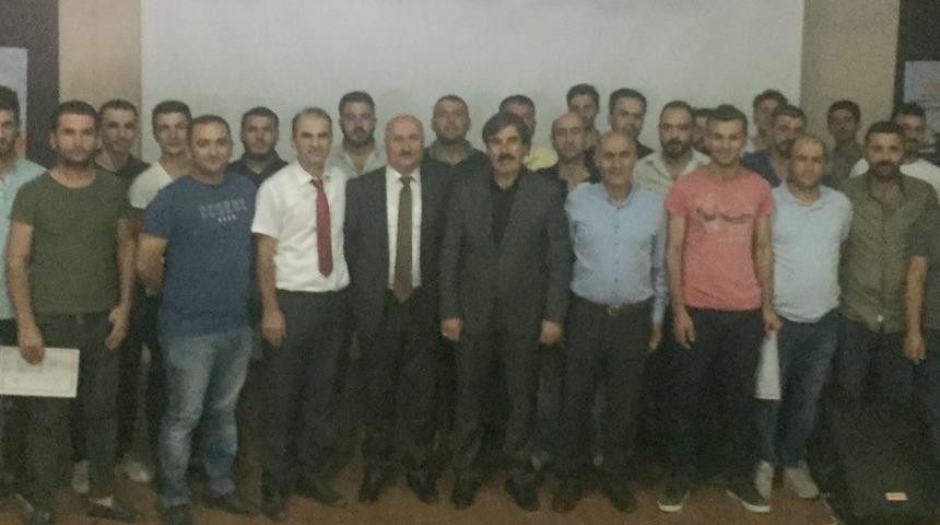 Hakkari&rsquo;de 66 kursiyere sertifika verildi