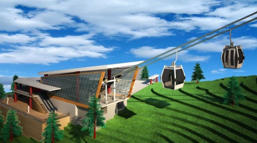 Kartepe’de teleferik için çalışmalar başladı