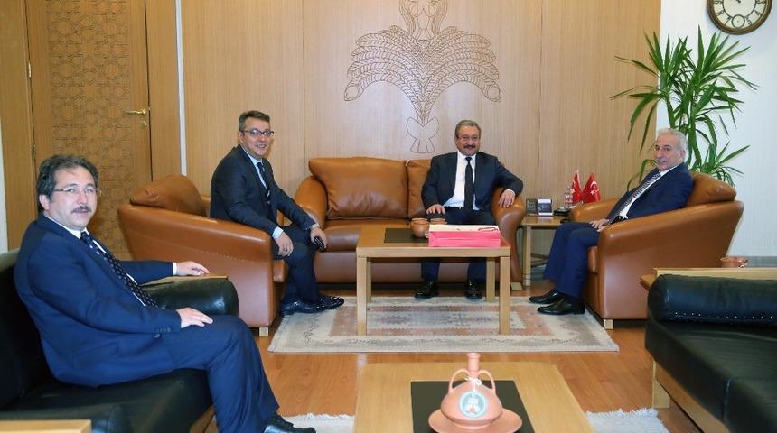 Bakan Yardımcısı G&uuml;ven&rsquo;den Vali Kam&ccedil;ı&rsquo;ya Ziyaret