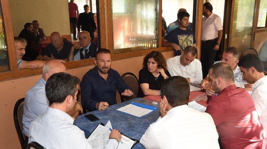 Başkan Doğan mahalle gezisine Top&ccedil;ular&rsquo;ı ekledi