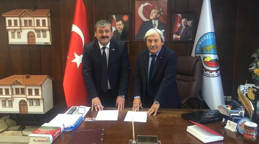 Lefke bezi i&ccedil;in imzalar atıldı