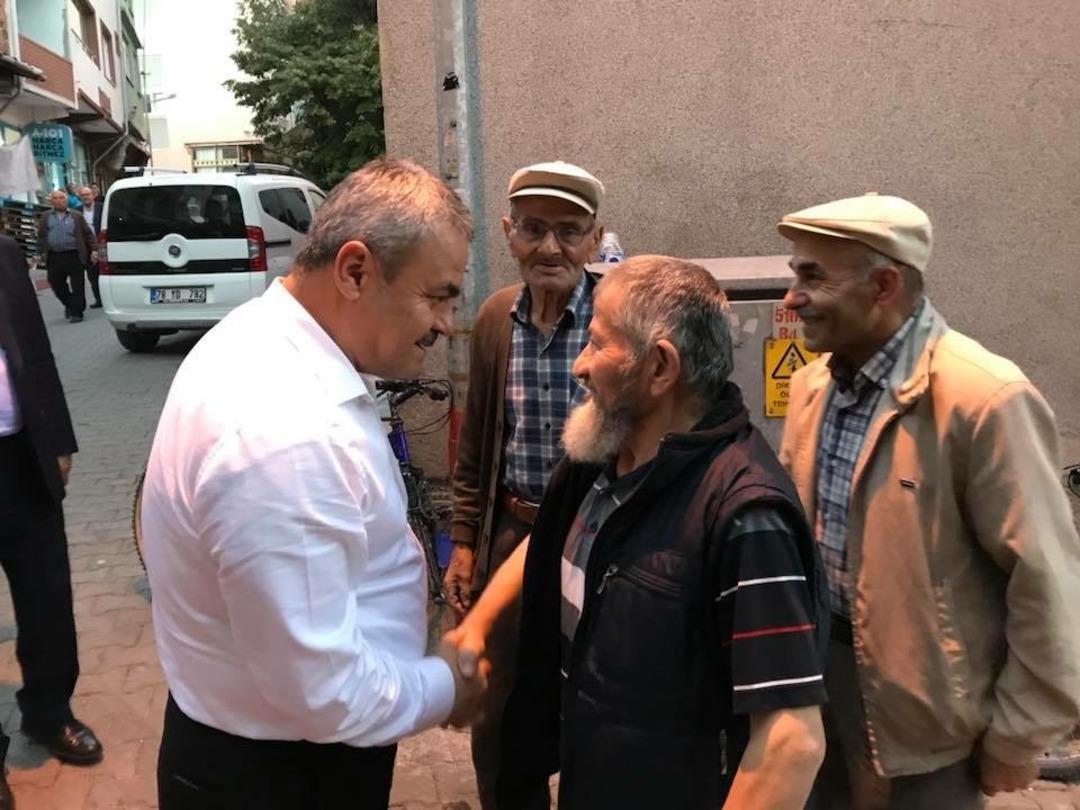 Milletvekili Cumhur &Uuml;nal Yortan esnafını ziyaret etti