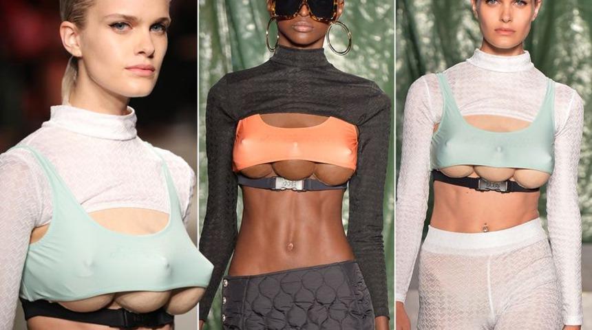 Bu da oldu! Bu mankenlerin üç göğsü var