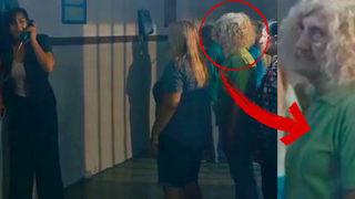 Avlu dizisinde absürt görüntü! Dikkatli gözlerden kaçmadı