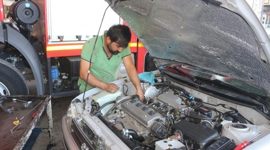 Ara&ccedil;larda kış bakımları başladı