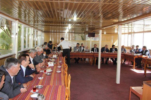 Erzurum’da Ziraat Odaları İl Koordinasyon toplantısı yapıldı