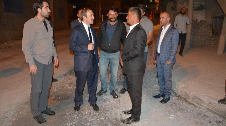 Başkan Vekili Epcim, asfalt &ccedil;alışmalarını denetledi