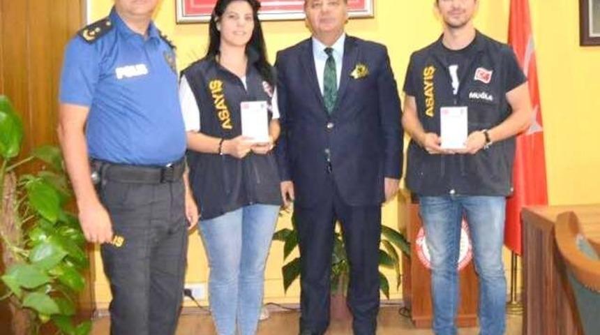 Menteşe&rsquo;de başarılı polisler &ouml;d&uuml;llendirildi