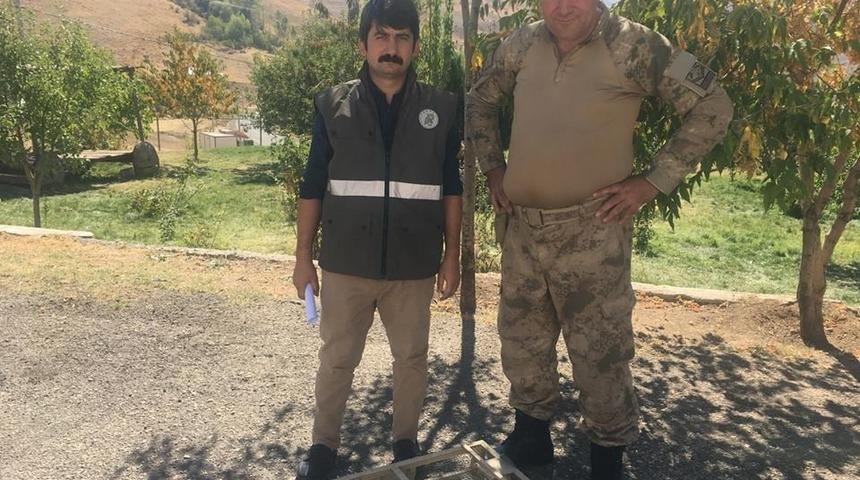 Kaçak avlanılan 4 yavru kınalı keklik ele geçirildi