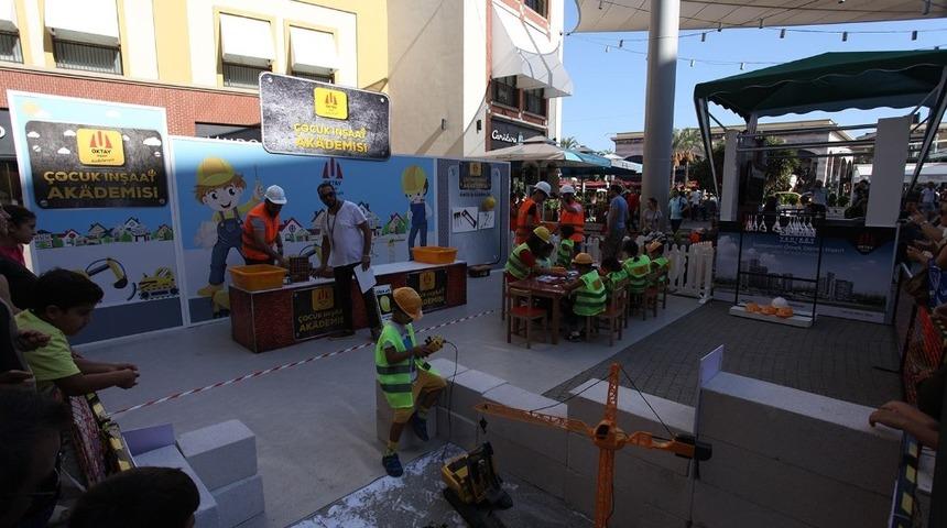 Mersinli &ccedil;ocuklar, "&Ccedil;ocuk İnşaat Akademisine" katıldı