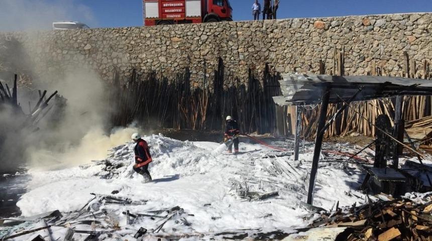 Malatya&rsquo;da yangında maddi hasar oluştu