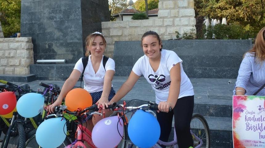 Sinop&rsquo;ta S&uuml;sl&uuml; Kadınlar bisiklet turu