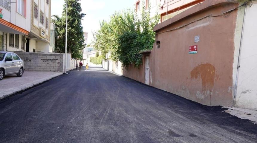 Bah&ccedil;elievler Mahallesinde asfalt &ccedil;alışması yapıldı