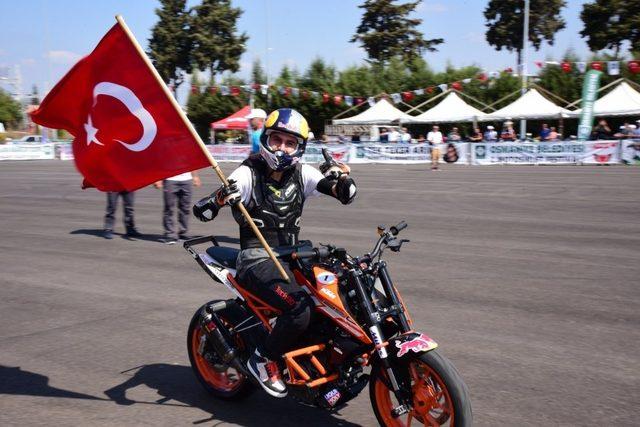 Motosiklet Festivali’ne iki günde 10 bin kişi katıldı