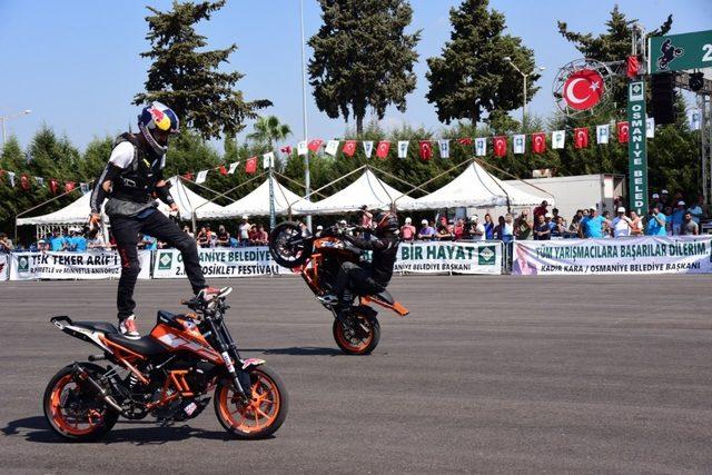 Motosiklet Festivali’ne iki günde 10 bin kişi katıldı