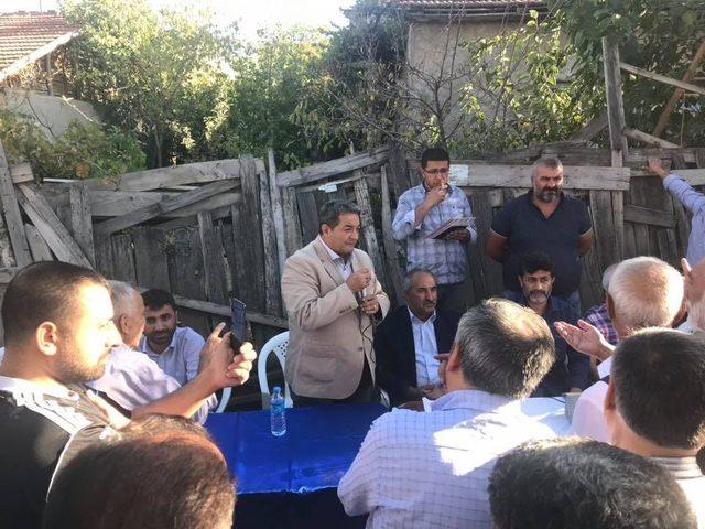 Milletvekili Fendoğlu, Beydağı Mahallesi’nde sorunları dinledi