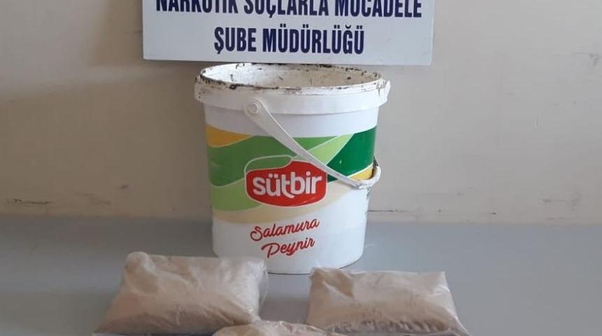 Batman&rsquo;da 1 kilo 300 gram eroin ele ge&ccedil;irildi