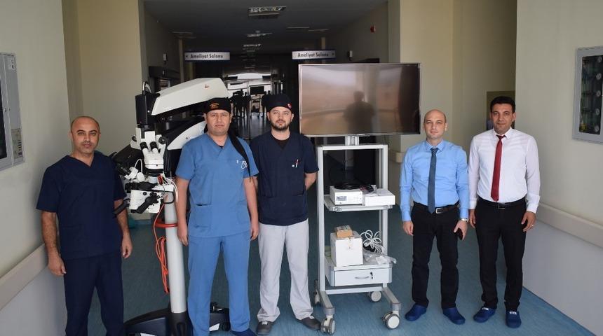 Besni’de ameliyatlar son teknolojik mikroskobik cihaz ile yapılacak