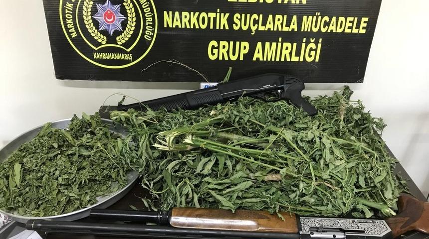 Elbistan’da uyuşturucu operasyonu