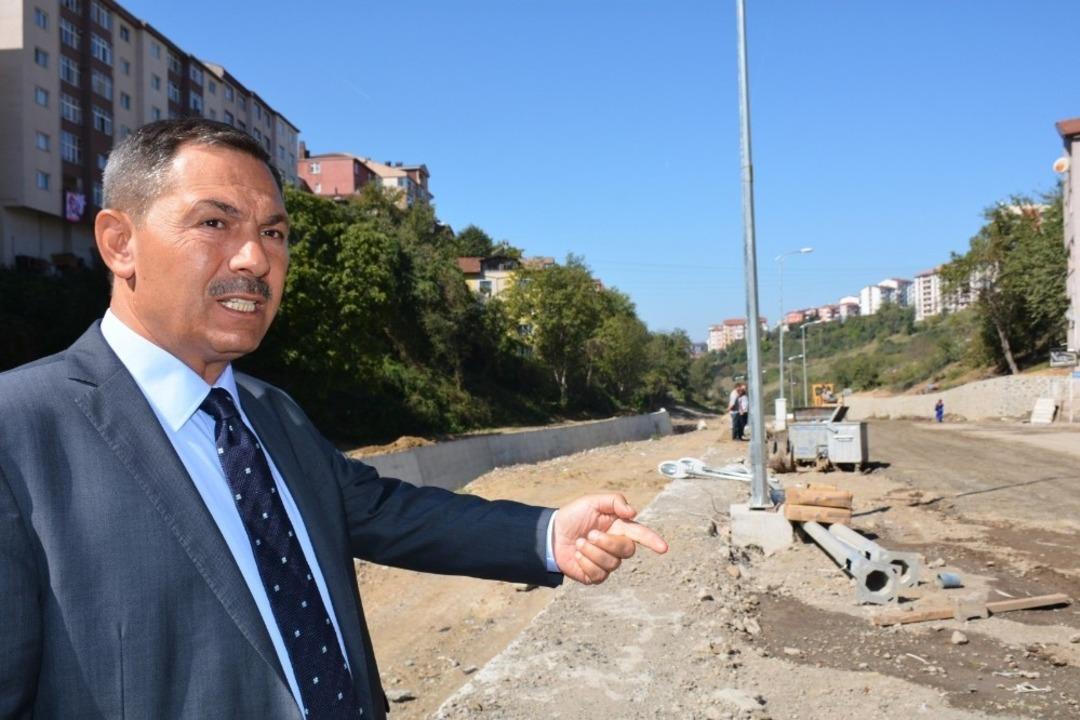 Başkan Uysal Sakindere projesi &ccedil;alışmalarını inceledi