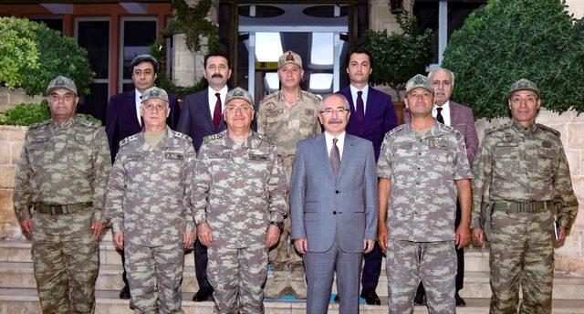 Genelkurmay Başkanı Güler ve kuvvet komutanları Mardin'de denetlemelerde bulundu