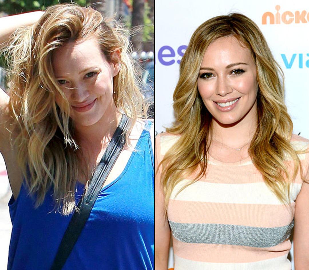 Hilary duff without makeup