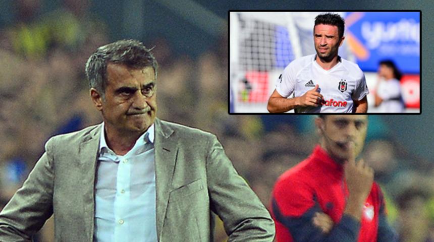 Gökhan Gönül ile Şenol Güneş'in yaşadığı taç diyaloğu derbiye damga vurdu