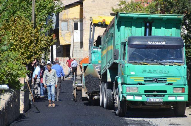 Bünyan’da yol yapımı çalışmaları sürüyor