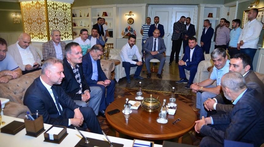 MHP&rsquo;li Yıldırım&rsquo;dan Başkan Ert&uuml;rk&rsquo;e ziyaret