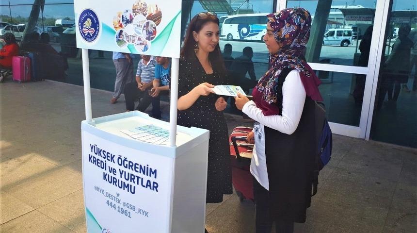 KYK tanıtım stantları a&ccedil;tı